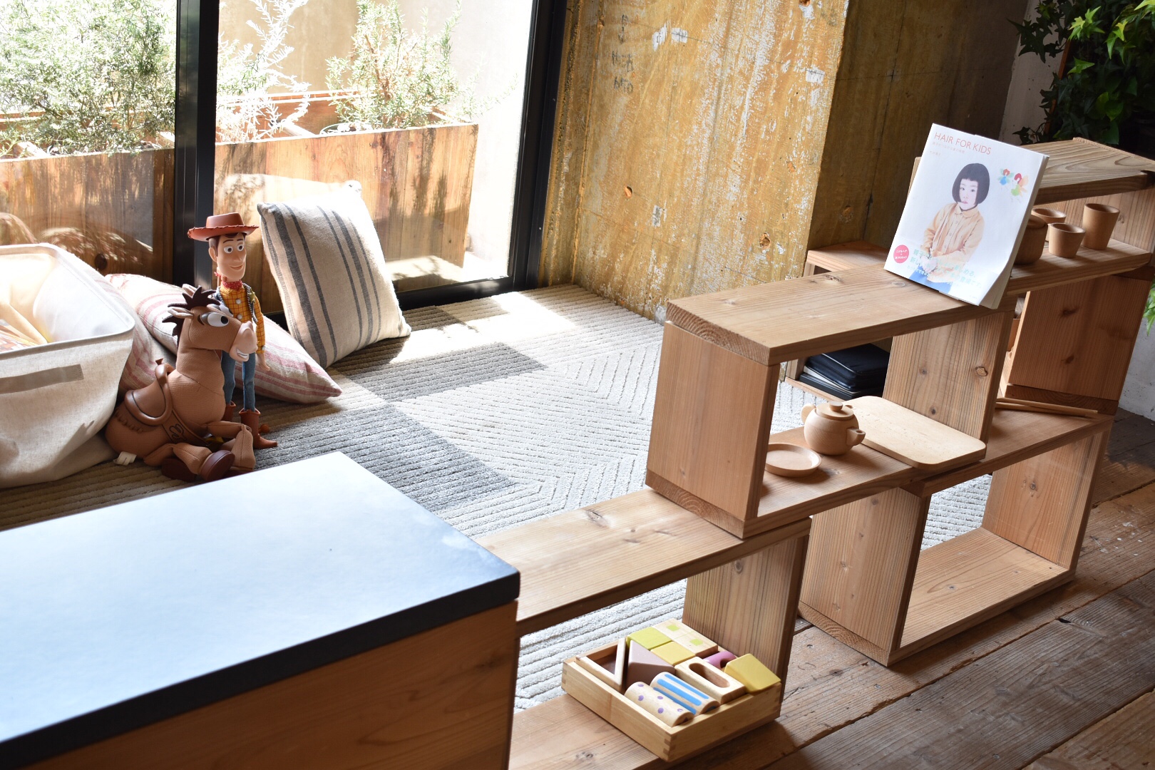 多治見の美容院キッズスペース